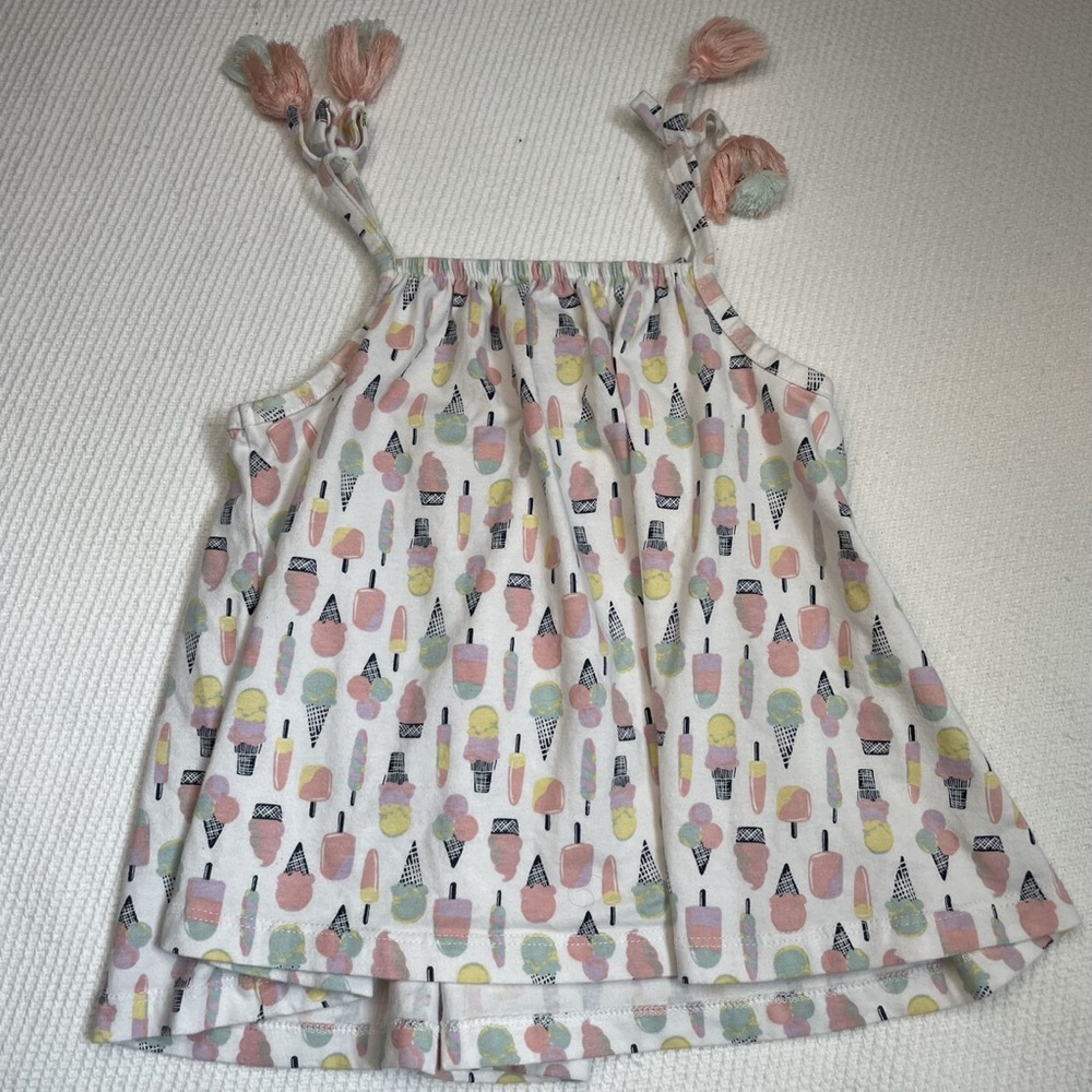 Maddie & Zoe 4T Ice Cream Printed Top